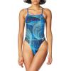imageSpeedo Womens Cyclone Strong One Back Endurance One Piece SwimsuitSpeedo Blue