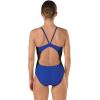 imageSpeedo Womens Power Flex Eco Revolve Splice Energy Back One Piece SwimsuitBlue
