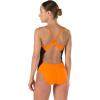 imageSpeedo Womens Power Flex Eco Revolve Splice Energy Back One Piece SwimsuitSpeedo Orange