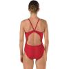 imageSpeedo Womens Power Flex Eco Revolve Splice Energy Back One Piece SwimsuitSpeedo Red