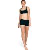 imageSpeedo Womens Swimsuit Bikini Top Adjustable Square NeckSolid Speedo Black