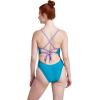 imageSpeedo Womens Swimsuit One Piece Endurance Fixed Back Double StrapAquarium