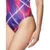 imageSpeedo Womens Swimsuit One Piece Endurance Fixed Back Double StrapLate Night Neon