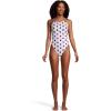 imageSpeedo Womens Swimsuit One Piece Endurance Fixed Back Double StrapWhite