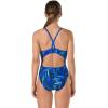 imageSpeedo Womens Swimsuit One Piece Endurance Free Back Printed Adult Team ColorsDiscontinuedAngles Speedo Blue