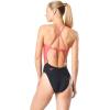 imageSpeedo Womens Swimsuit One Piece Endurance Lite Hero Back Turnz SolidDiscontinuedDeep Coral