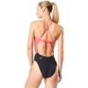 imageSpeedo Womens Swimsuit One Piece Endurance Lite Hero Back Turnz SolidDiscontinuedDeep Coral