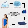 imageSpeedo Womens Swimsuit One Piece Endurance Turnz Tie Back SolidChronos Blue Block