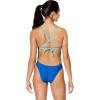imageSpeedo Womens Swimsuit One Piece Endurance Turnz Tie Back SolidChronos Blue Block