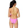 imageSpeedo Womens Swimsuit One Piece Endurance Turnz Tie Back SolidLost Lavender Block