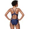 imageSpeedo Womens Swimsuit One Piece Powerflex Flyback Solid Adult Team ColorsSpeedo Navy
