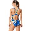 imageSpeedo Womens Swimsuit One Piece ProLT Super Pro Printed Adult Team ColorsBlueGreen
