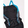 imageSpeedo Womens Swimsuit One Piece Prolt Flyback Solid Adult Team ColorsDiscontinuedCyan Pop