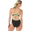 imageSpeedo Womens Swimsuit One Piece Prolt Flyback Solid Adult Team ColorsDiscontinuedSport Neon