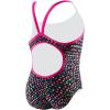 imageSpeedo Womens Swimsuit One Piece Prolt Propel Back PrintedDiscontinuedBlackHot Coral