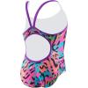 imageSpeedo Womens Swimsuit One Piece Prolt Propel Back PrintedDiscontinuedBlackPink