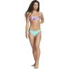 imageSpeedo Womens Swimsuit Top Bikini Endurance Lite Tie Back PrintPinkTurquiose