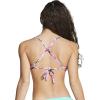 imageSpeedo Womens Swimsuit Top Bikini Endurance Lite Tie Back PrintPinkTurquiose