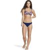 imageSpeedo Womens Swimsuit Top Bikini Endurance Lite Tie Back PrintRedWhiteBlue