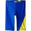 imageSpeedo Mens Swimsuit Jammer Powerflex Eco Revolve Splice Team ColorsDiscontinuedSapphireGold