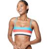 imageSpeedo Womens Swimsuit Bikini Top Adjustable Square NeckBittersweet