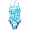 imageSpeedo Womens Swimsuit One Piece Endurance The One Printed Team Colors  DiscontinuedNew Turquoise