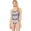 imageSpeedo Womens Swimsuit One Piece PowerFlex Relay Back PrintedMulti