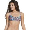 imageSpeedo Womens Swimsuit Top Bikini Endurance Lite Tie Back PrintRainbow Brights