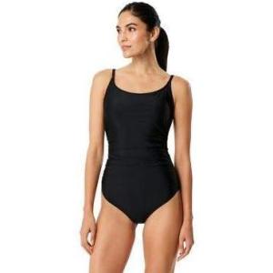 imageSWIMWEARSpeedo Womens Ombre Shirred One Piece SwimsuitVibrant Lilac