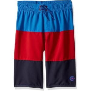 imageSpeedo Boys Swim Trunk Knee Length Blocked VolleyDiscontinuedBright Ocean