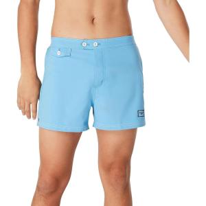 imageSpeedo Mens Swim Trunk Short Length Beachsider SolidAzure Blue
