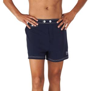 imageSpeedo Mens Swim Trunk Short Length Beachsider SolidPeacoat