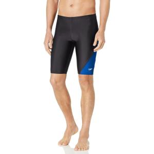 imageSpeedo Mens Swimsuit Jammer Powerflex Eco Revolve Splice Team ColorsDiscontinuedBlue