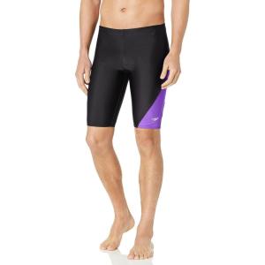 imageSpeedo Mens Swimsuit Jammer Powerflex Eco Revolve Splice Team ColorsDiscontinuedSpeedo Purple
