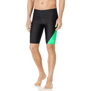 imageSpeedo Mens Swimsuit Jammer Powerflex Eco Revolve Splice Team ColorsSpeedo Green