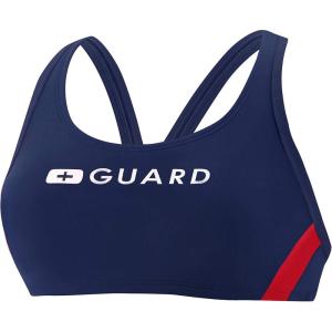 imageSpeedo Womens Guard Sport Bra Swimsuit TopUs Navy