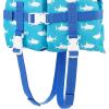 imageSpeedo Baby Swim Infant Begin to Swim Flotation Life VestBlue AtollWhite Sharks
