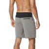 imageSpeedo Mens Swim Trunk Short Length Fitness TrainingBlackGrey