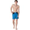 imageSpeedo Mens Swim Trunk Short Length Fitness TrainingVallarta Blue