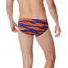 imageSpeedo Mens Swimsuit Brief Endurance Printed Team ColorsContort Speedo NavyOrange