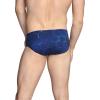 imageSpeedo Mens Swimsuit Brief Endurance Printed Team ColorsEmerging BlueGreen
