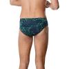 imageSpeedo Mens Swimsuit Brief Endurance Printed Team ColorsGalactic BlueGreen