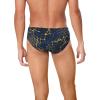 imageSpeedo Mens Swimsuit Brief Endurance Printed Team ColorsGalactic NavyGold