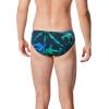 imageSpeedo Mens Swimsuit Brief Endurance Printed Team ColorsReflected BlueGreen