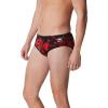 imageSpeedo Mens Swimsuit Brief Endurance Printed Team ColorsReflected Speedo Red