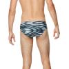imageSpeedo Mens Swimsuit Brief ProLT Printed Team ColorsWave BlackWhite
