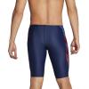imageSpeedo Mens Swimsuit Jammer PowerFlex Printed Team ColorsCoded RedWhiteBlue