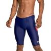 imageSpeedo Mens Swimsuit Jammer PowerFlex Printed Team ColorsWonder RedWhiteBlue