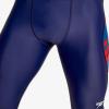 imageSpeedo Mens Swimsuit Jammer PowerFlex Printed Team ColorsWonder RedWhiteBlue