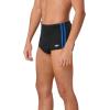 imageSpeedo Mens Swimsuit Square Leg Poly Mesh Training SuitBlackBlue